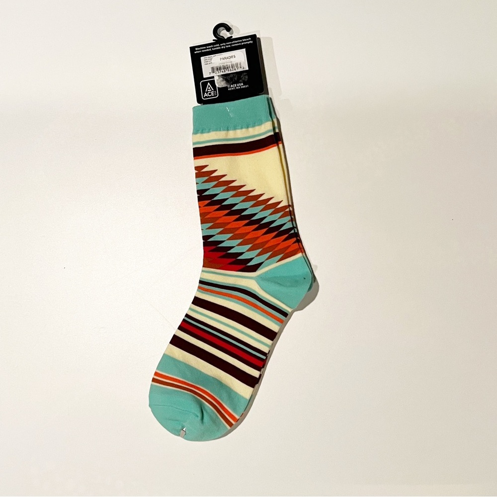 ACE USA Colorful Patterned Socks - Picture 2 of 3